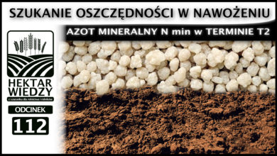 Photo of AZOT MINERALNY – Nmin – W TERMINIE N2, CZYLI SZUKANIE OSZCZĘDNOŚCI W NAWOŻENIU. | ODCINEK 112