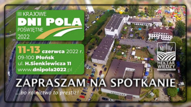 Photo of ZAPROSZENIE NA III KRAJOWE DNI POLA (11-13 czerwca 2022r.)