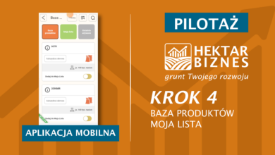 Photo of HEKTAR BIZNES – KROK 4 | BAZA PRODUKTÓW